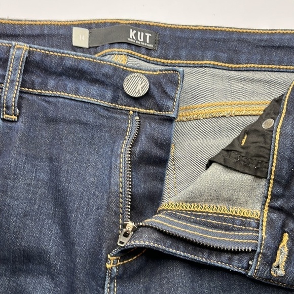 Kut From The Kloth Diana Kurvy Ankle Skinny Size 14 - Picture 16 of 16